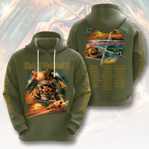 Iron Maiden 2026 World Tour 3D Apparel – HOATT16638