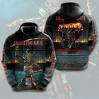 Iron Maiden 2026 World Tour 3D Apparel – HOATT16653