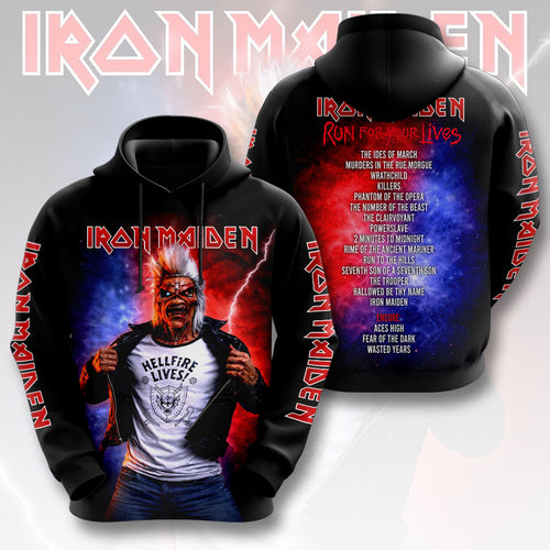 Iron Maiden 2026 World Tour 3D Apparel – HOATT16922