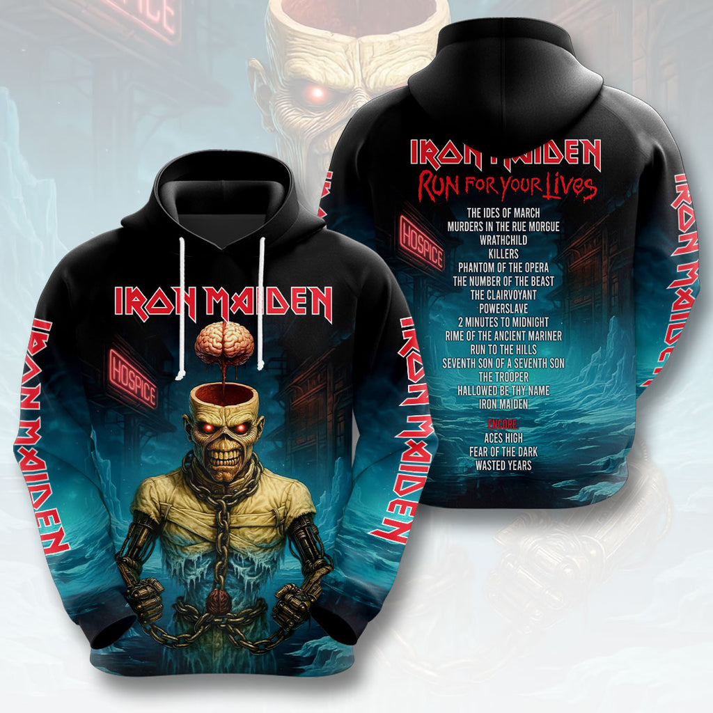 Iron Maiden 2026 World Tour 3D Apparel – HOATT17072