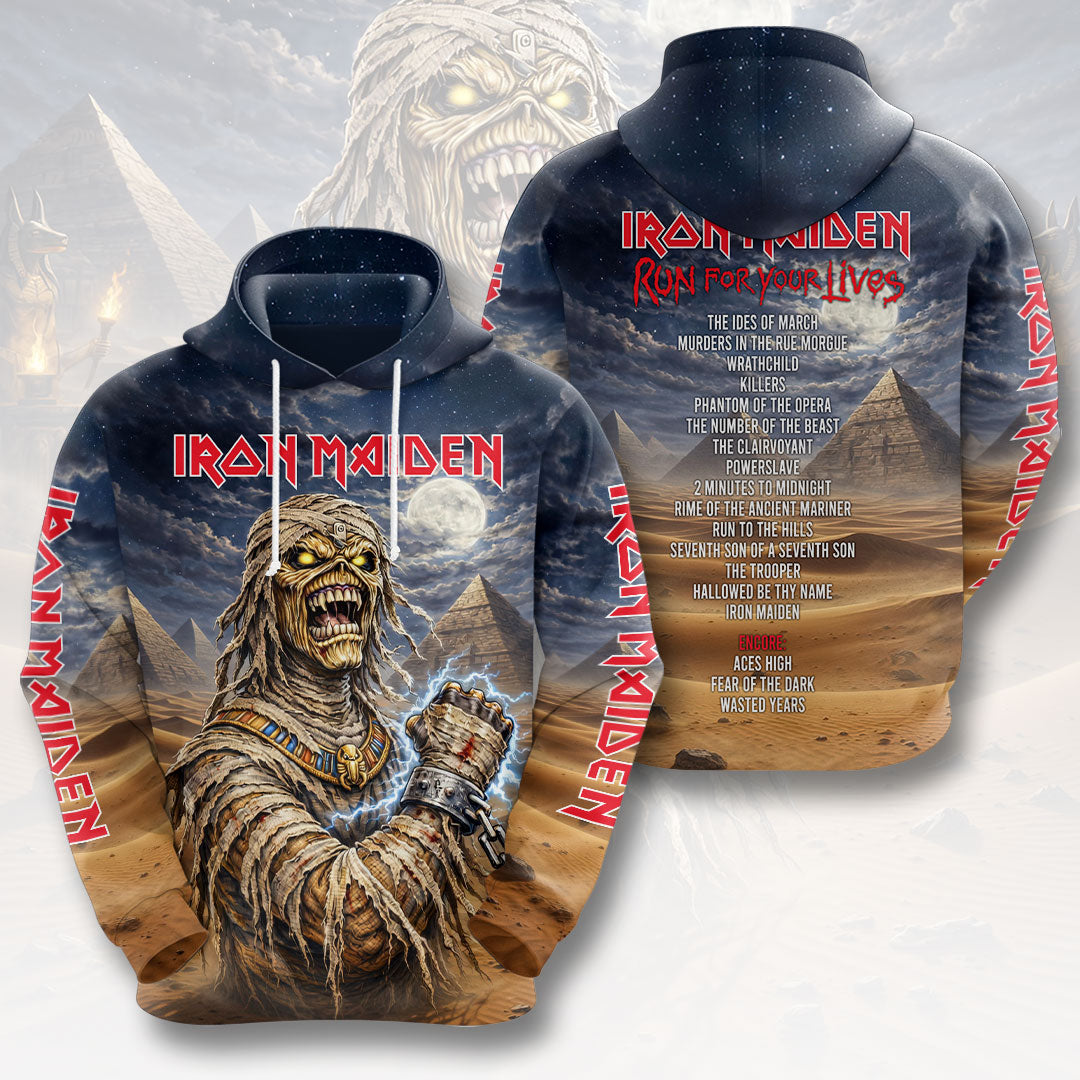 Iron Maiden 2026 World Tour 3D Apparel – HOATT17440