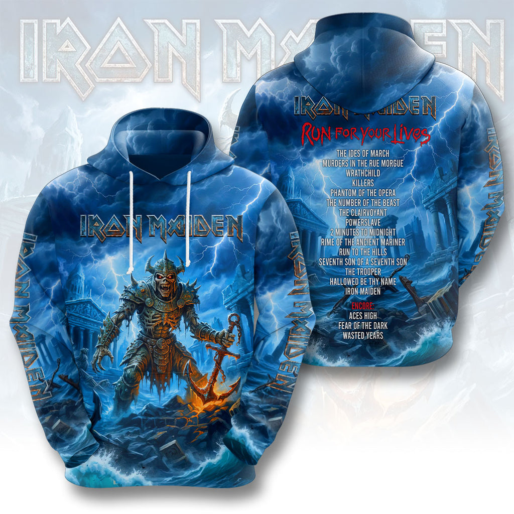 Iron Maiden 2026 World Tour 3D Apparel – HOATT17793