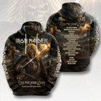 Iron Maiden 2026 World Tour 3D Apparel – HOATT19362