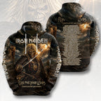 Iron Maiden 2026 World Tour 3D Apparel – HOATT19376