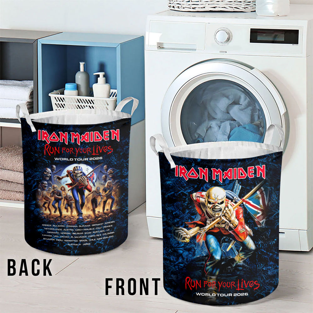 Iron Maiden 2026 World Tour Laundry Basket – HOATT18080