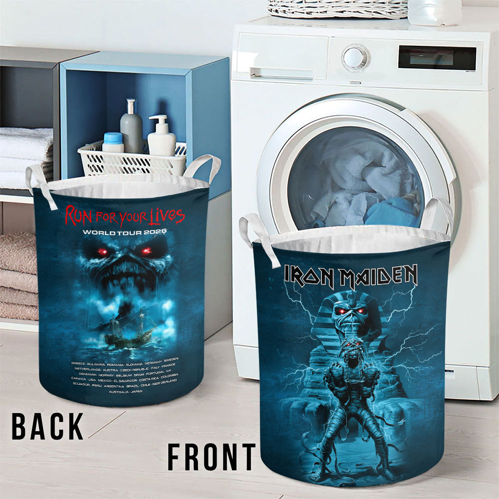 Iron Maiden 2026 World Tour Laundry Basket – HOATT18095