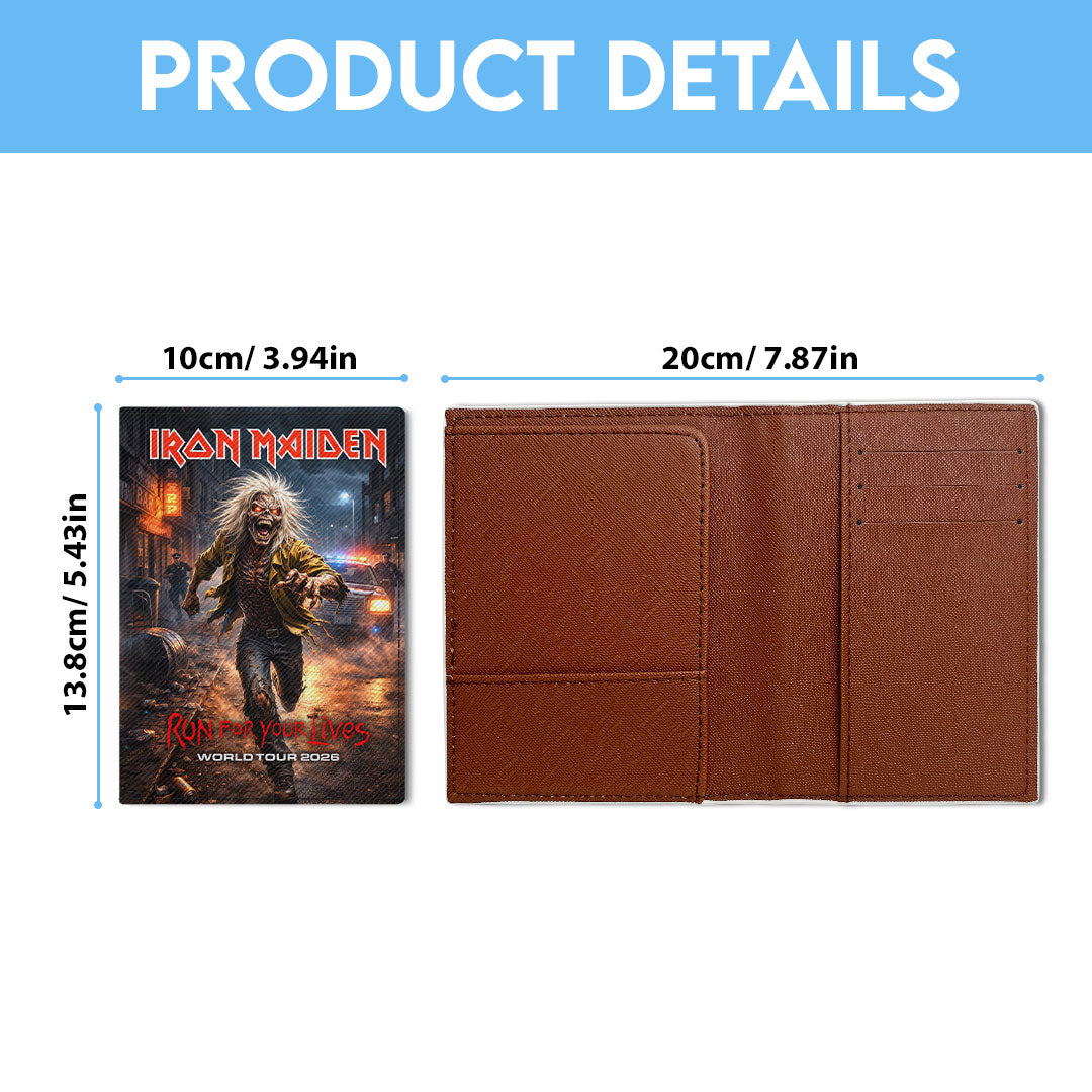 Iron Maiden 2026 World Tour Leather Passport Cover – HOATT18147