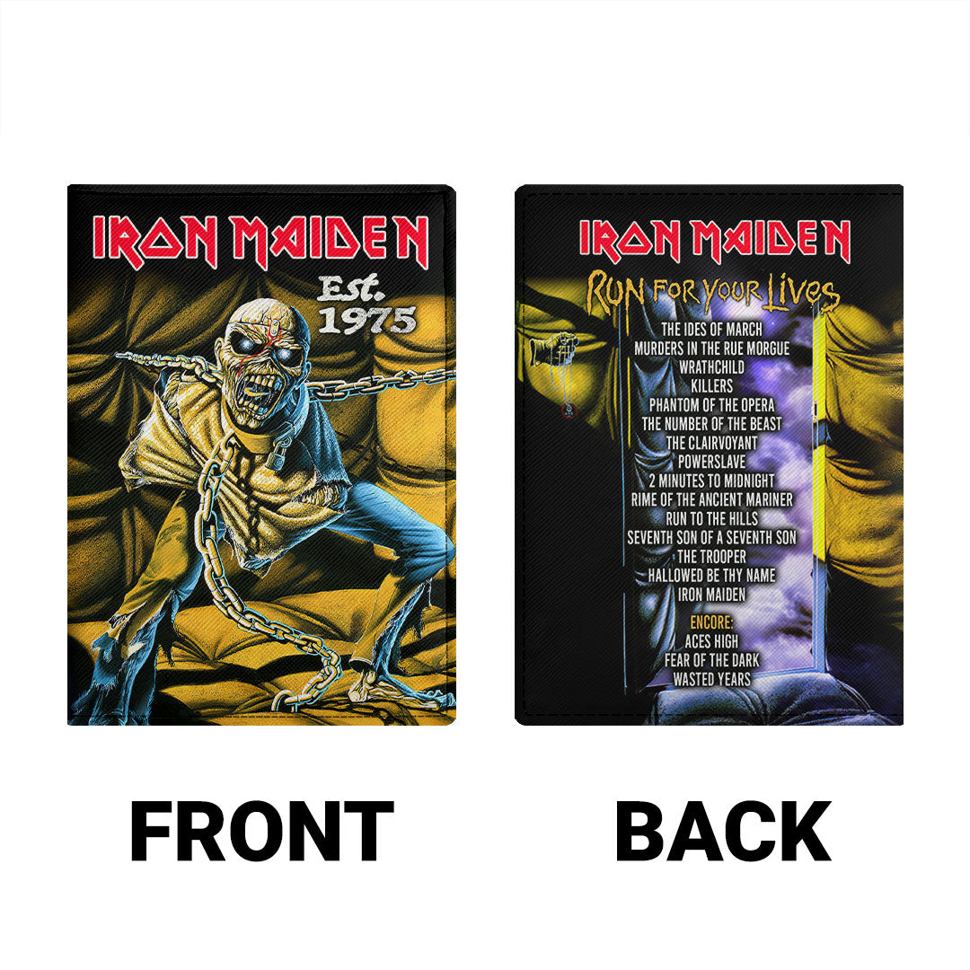 Iron Maiden 2026 World Tour Leather Passport Cover – HOATT18149