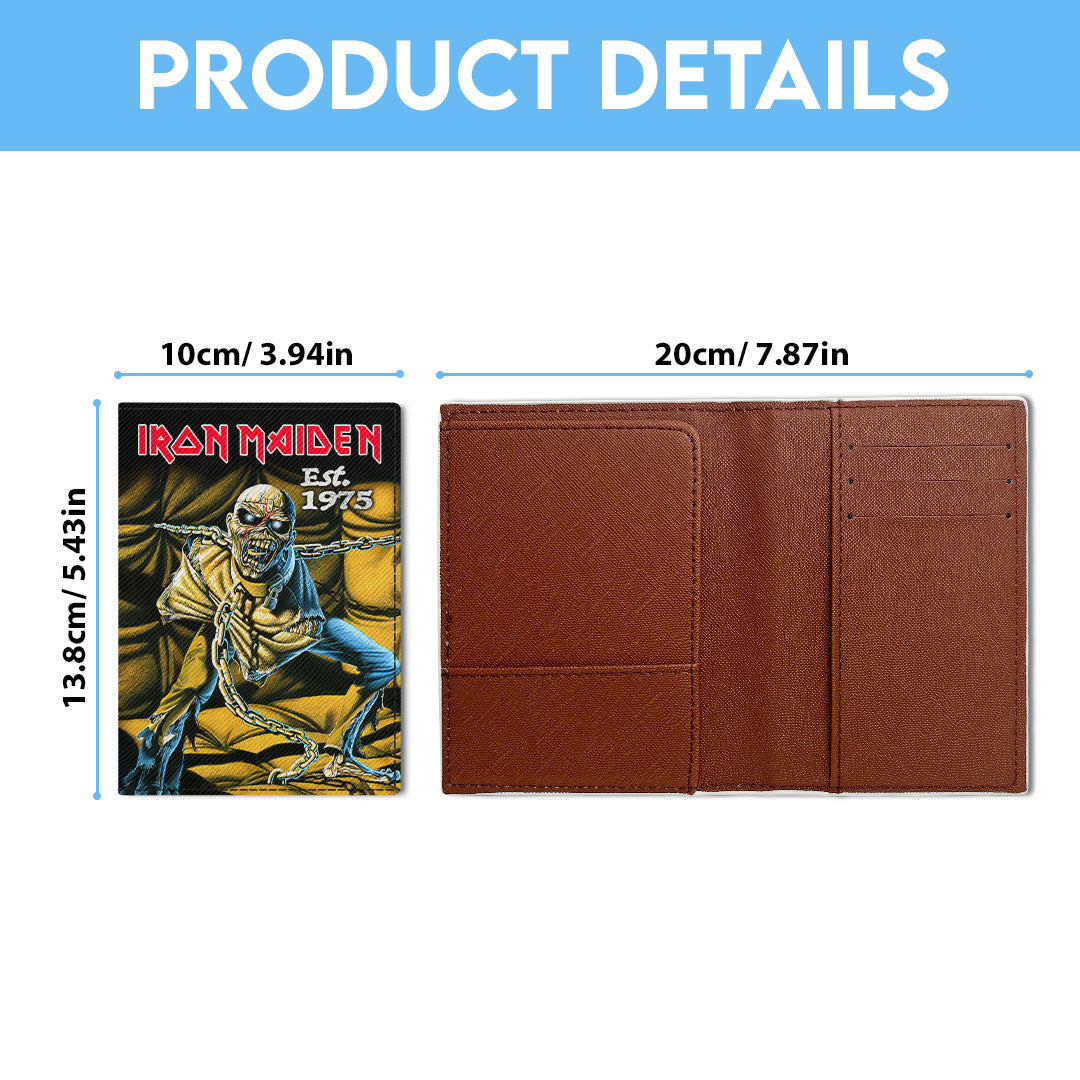 Iron Maiden 2026 World Tour Leather Passport Cover – HOATT18149
