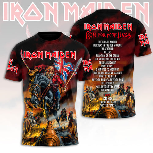 Iron Maiden 2026 World Tour 3D Apparel – HOATT16410