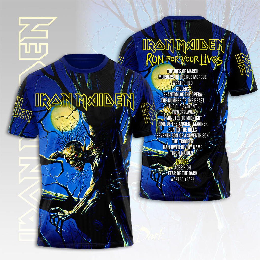 Iron Maiden 2026 World Tour 3D Apparel – HOATT16457