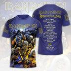 Iron Maiden 2026 World Tour 3D Apparel – HOATT16514