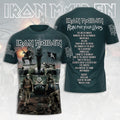Iron Maiden 2026 World Tour 3D Apparel – HOATT16548