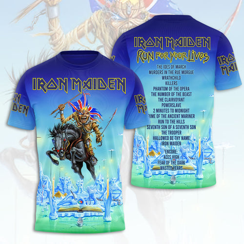 Iron Maiden 2026 World Tour 3D Apparel – HOATT16668