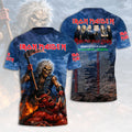 Iron Maiden 2026 World Tour 3D Apparel – HOATT16994