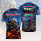 Iron Maiden 2026 World Tour 3D Apparel – HOATT16994