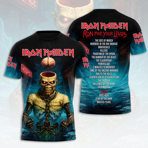 Iron Maiden 2026 World Tour 3D Apparel – HOATT17072