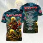 Iron Maiden 2026 World Tour 3D Apparel – HOATT17245