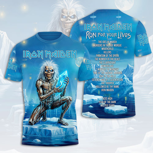 Iron Maiden 2026 World Tour 3D Apparel – HOATT17639