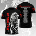 Iron Maiden World Tour 2026 3D Apparel – HOATT18219