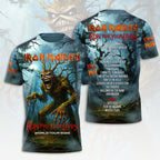 Iron Maiden 2026 World Tour 3D Apparel – HOATT18332