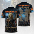 Iron Maiden 2026 World Tour 3D Apparel – HOATT18385