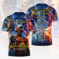 Iron Maiden 2026 World Tour 3D Apparel – HOATT18408