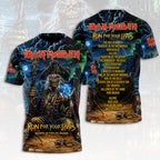 Iron Maiden 2026 World Tour 3D Apparel – HOATT19822