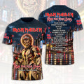 Iron Maiden 2026 World Tour 3D Apparel – HOATT26771