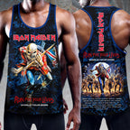 Iron Maiden 2026 World Tour Y-Back Muscle Tank Top – HOATT16593