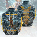 Iron Maiden 2026 World Tour 3D Apparel – HOATT21323