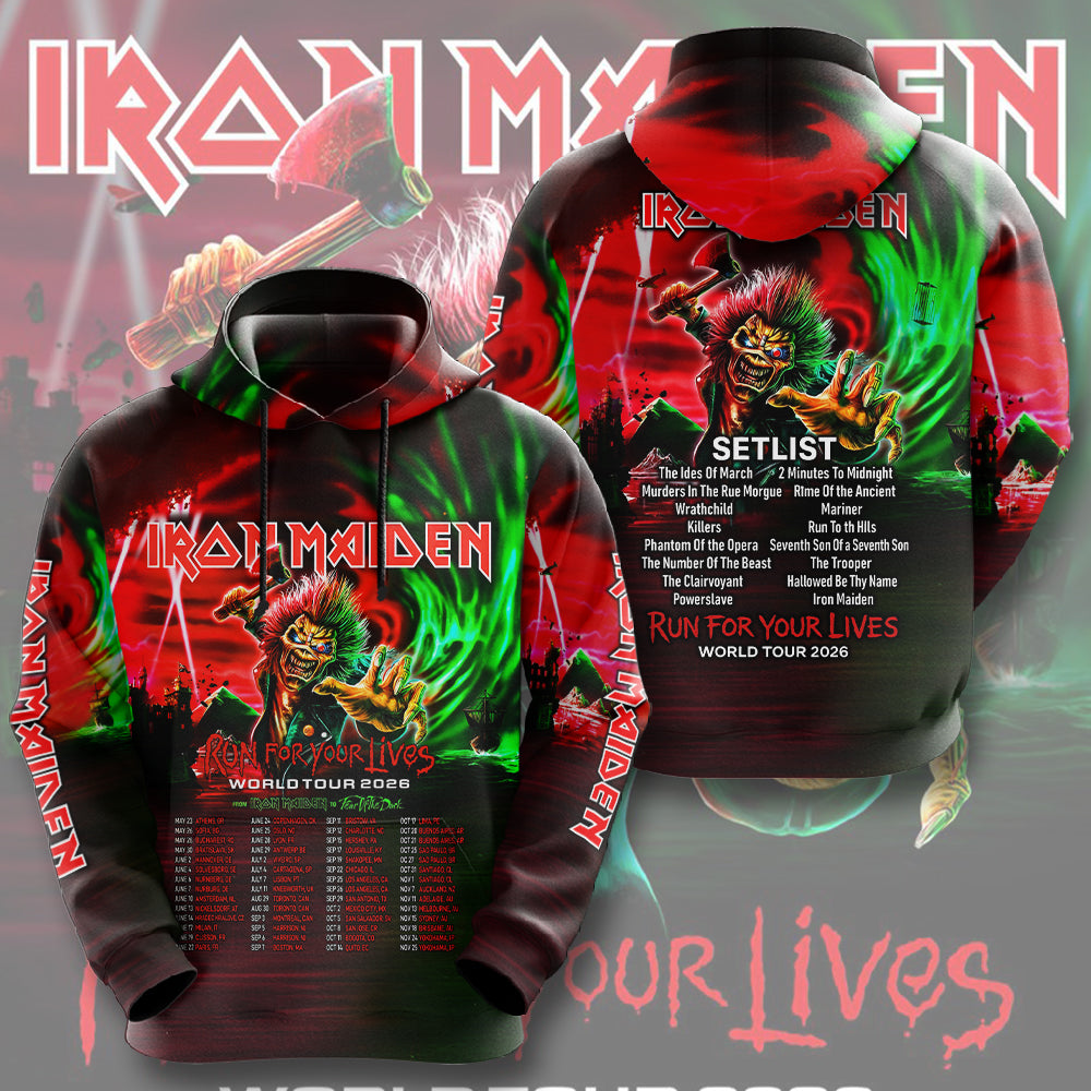 Iron Maiden 3D Apparel – TMTHU4453