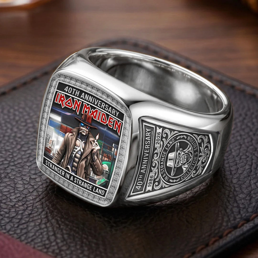Iron Maiden 3D Engraved Ring – TMTHU9432