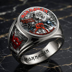 Iron Maiden 3D Engraved Ring – HOATT19343