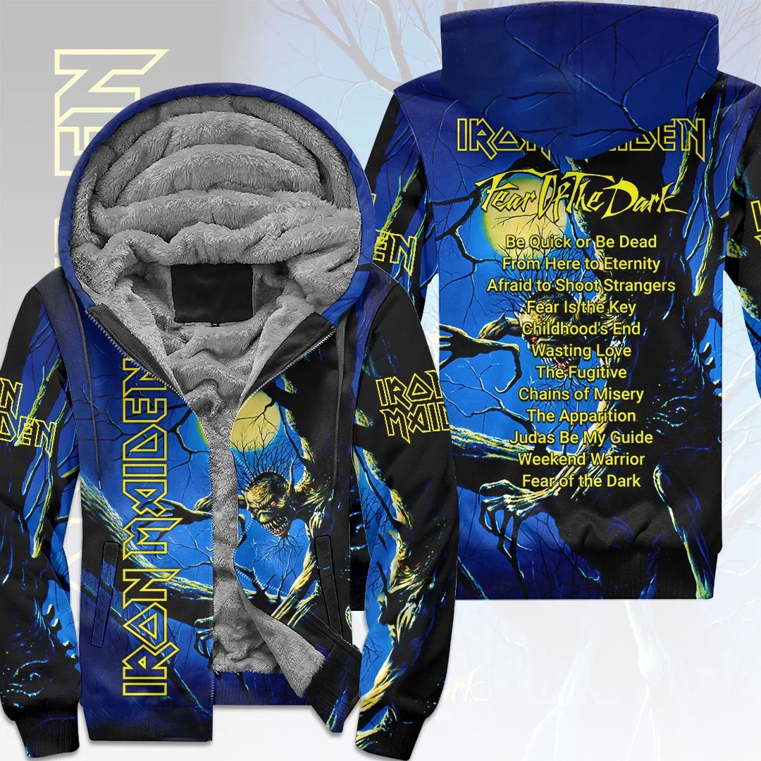 Iron Maiden 3D Fleece Zip Hoodie – HOATT21250
