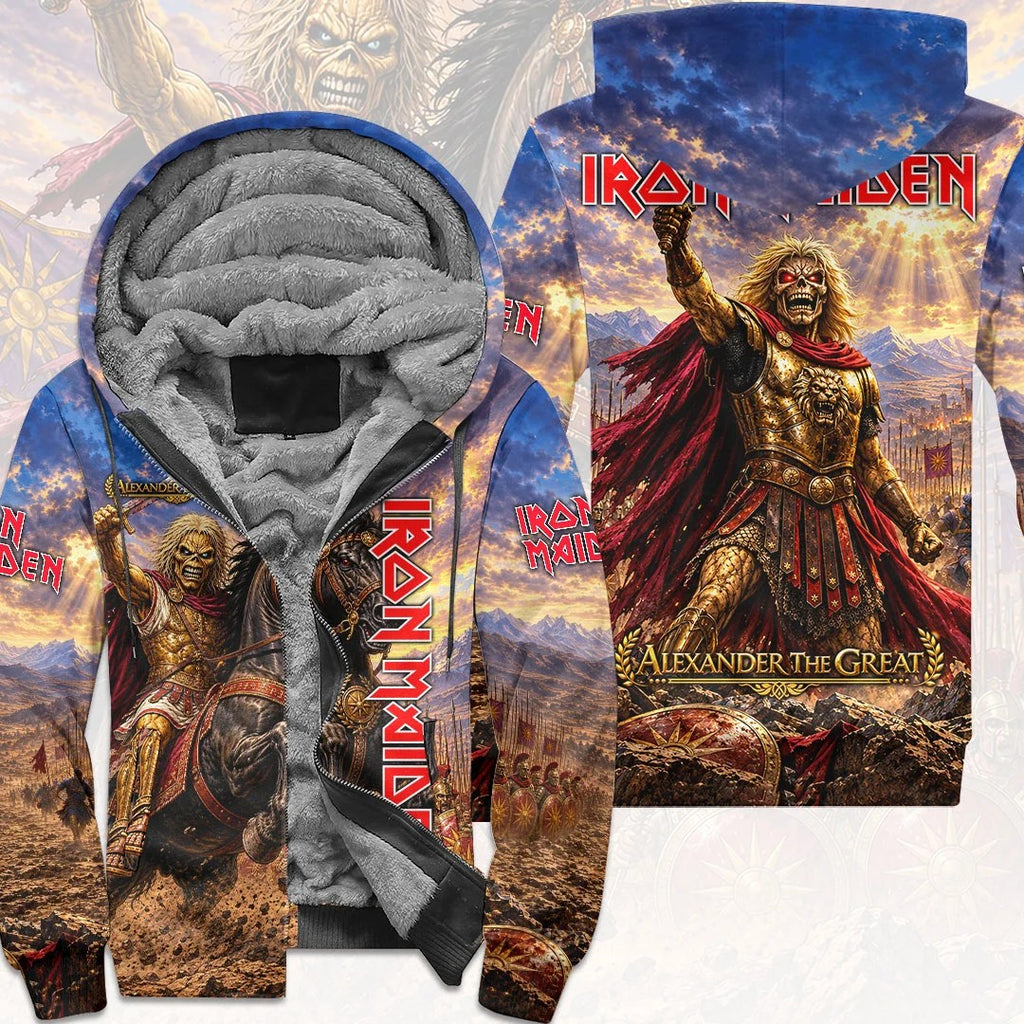 Iron Maiden 3D Fleece Zip Hoodie – HOATT21252