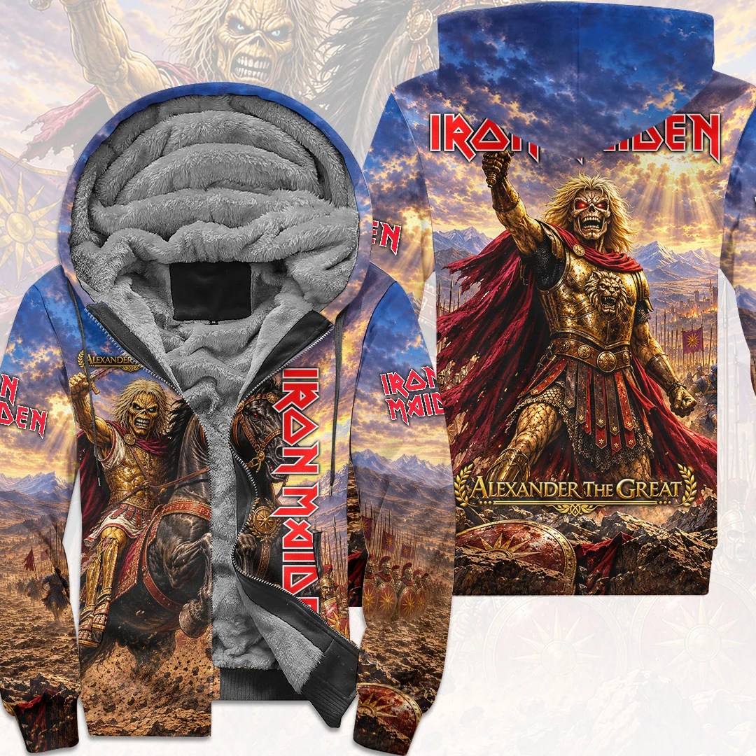 Iron Maiden 3D Fleece Zip Hoodie – HOATT21252