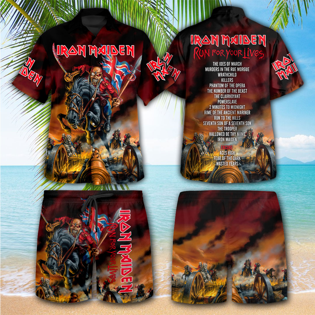 Iron Maiden 3D Hawaiian Apparel – HOATT16706