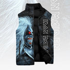 Iron Maiden 3D Sleeveless Down Jacket – HOATT26878