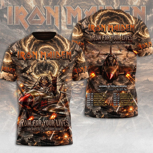 Iron Maiden 3D Apparel – TMTHU8605