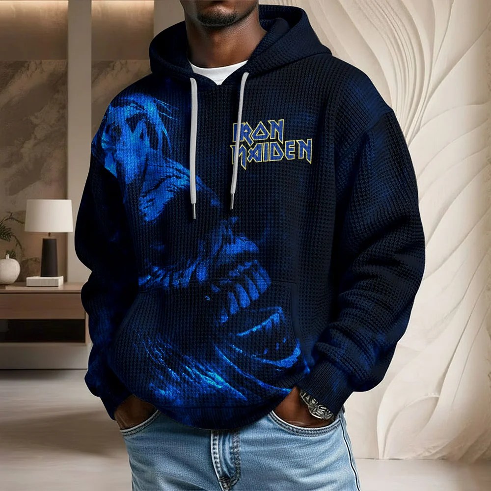 Iron Maiden 3D Unisex Waffle Hoodie – TMTHU9341