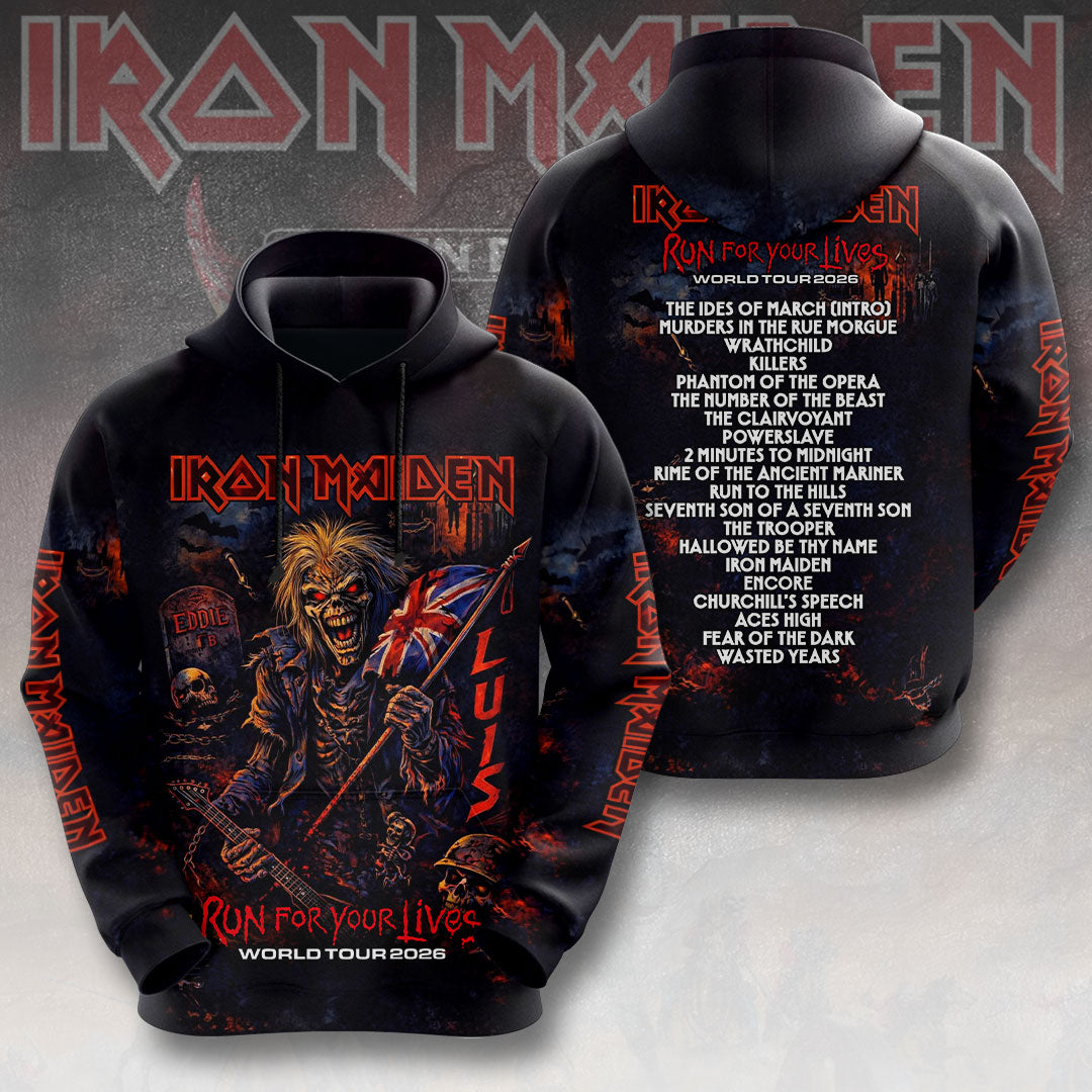 Iron Maiden 3D Apparel – TMTHU4492