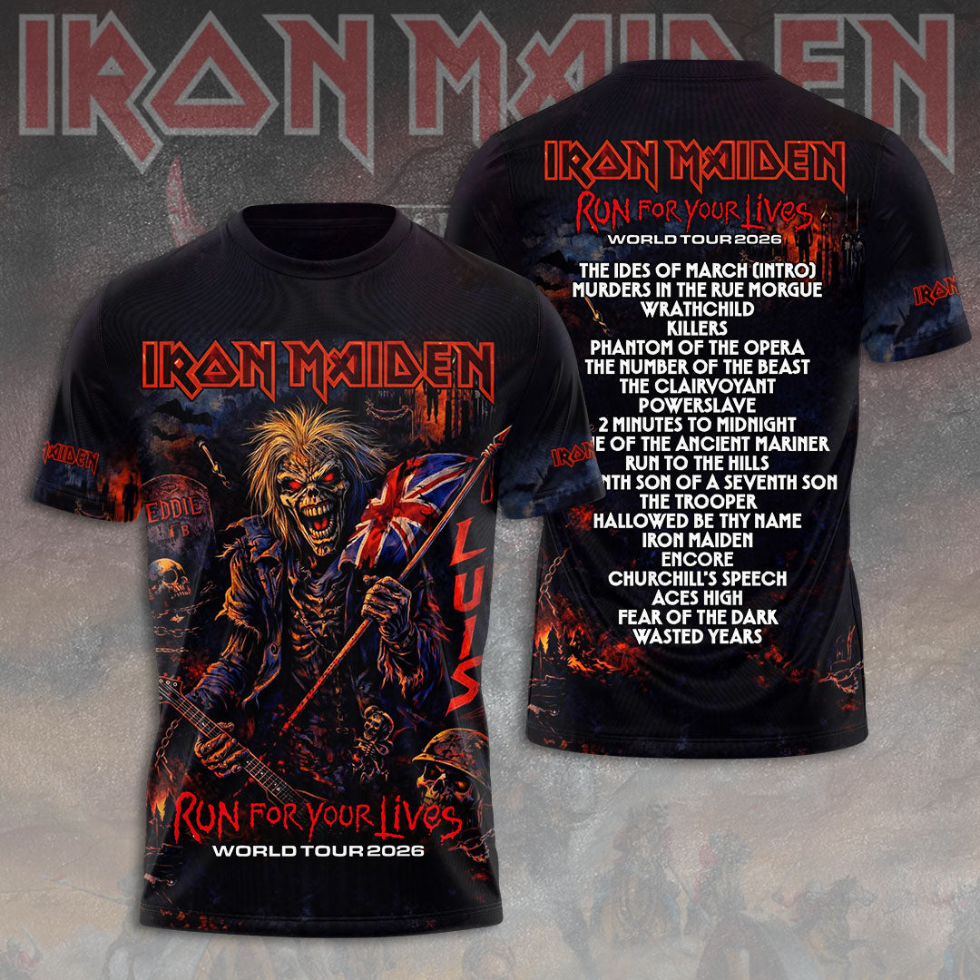Iron Maiden 3D Apparel – TMTHU4492