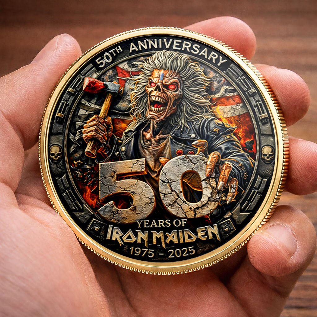 Iron Maiden 50th Anniversary Commemorative Coin – MAITM15066