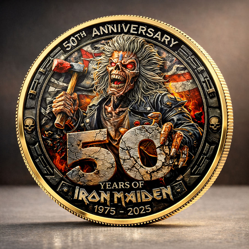 Iron Maiden 50th Anniversary Commemorative Coin – MAITM15066