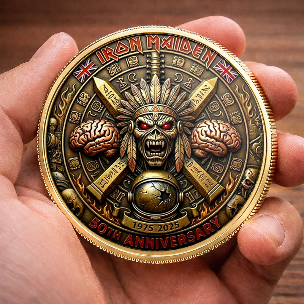 Iron Maiden 50th Anniversary Commemorative Coin – MAITM15267