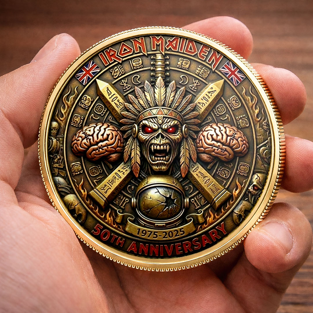 Iron Maiden 50th Anniversary Commemorative Coin – MAITM15267