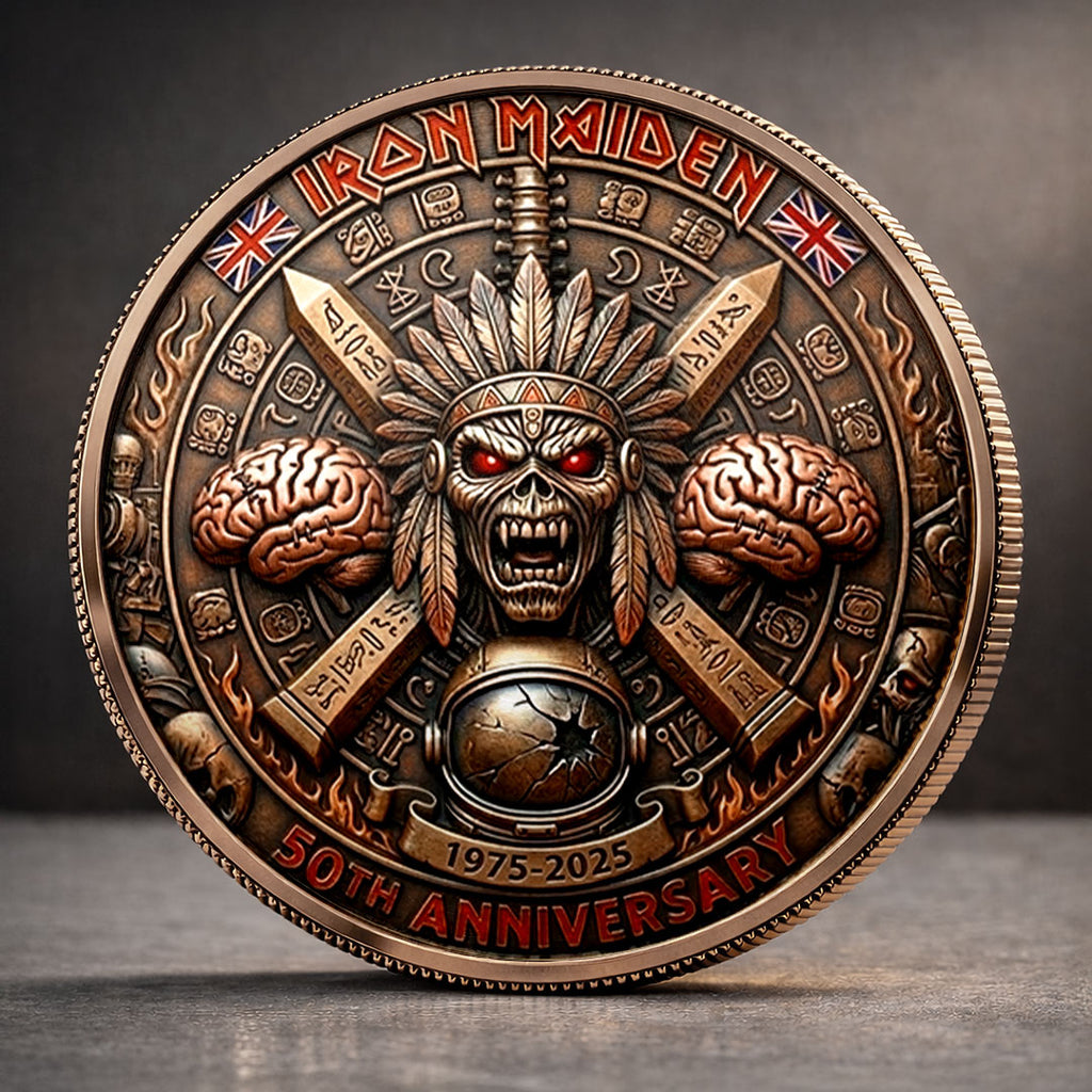 Iron Maiden 50th Anniversary Commemorative Coin – MAITM15267