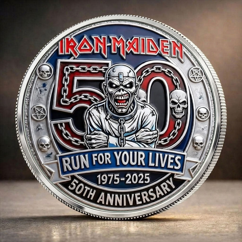 Iron Maiden 50th Anniversary Commemorative Coin – TANTN21558