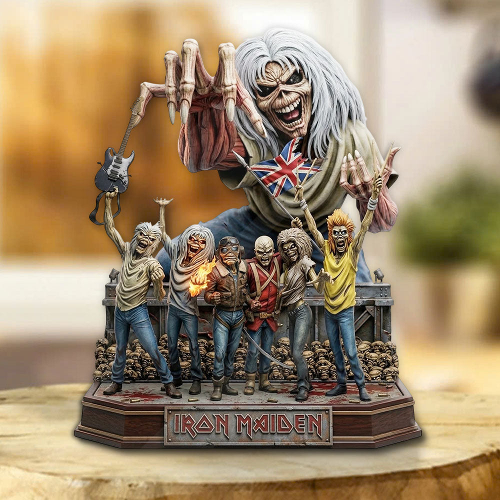 Iron Maiden Custom Shape Acrylic Plaque – TMTHU4558